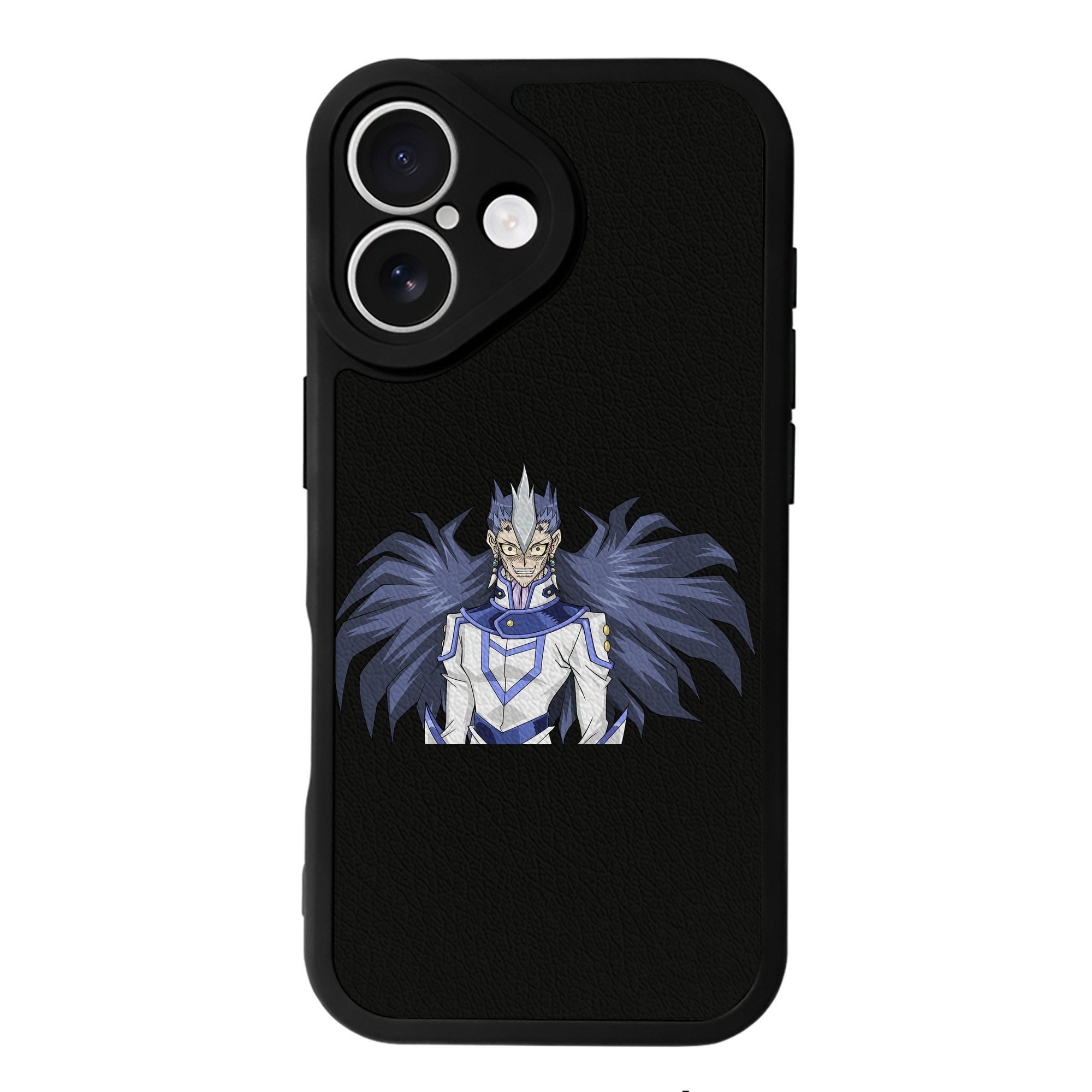 （画像用） 遊☆戯☆王 Yu-Gi-Oh! 【iPhone 16シリーズ対応】シリコンスマホケース（レザー調） 材質：シリコン